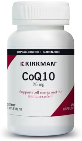 Kirkman Coenzyme Q10-25 mg - 250 Capsules