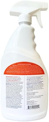 Orange Guard Home Pest Control Spray with D-Limonene | All-Natural Food Grade Orange Peel Oil for Bugs, Ants, Roaches, Fleas