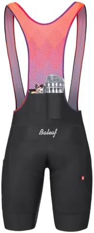 baleaf Mens 4D Padded Cycling Bib Shorts Bicycle Biking Bibs