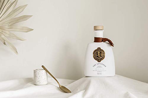 The Governor Limited Edition Extra Virgin Olive Oil - Unfiltered, Cold-Pressed, Early Harvest, Single Origin - Peppery, Robust, Spicy Notes - Packed with Polyphenols, Oleocanthal, Antioxidants, 500ml