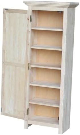 International Concepts Home Accents Unfinished 48" Storage Cabinet