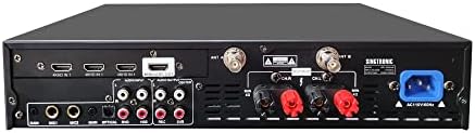 2500W Complete Karaoke System – 50, 000 Preloaded Songs + Unlimited YouTube | Select Songs via App on Phone/Tablet | Wireless Mics