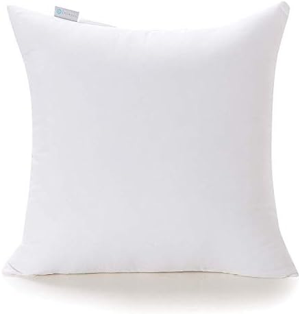 Acanva Polyester Decorative Rectangle Throw Pillow Inserts, Hypoallergenic Form Stuffer Cushion Sham Filler, 16x26, White, 1 Count (Pack of 1)