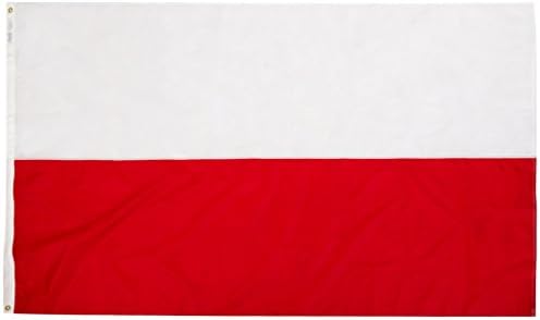 Annin Flagmakers Poland Flag - 2 x 3 Feet (Model 196822) | USA-Made to Official United Nations Design Specifications