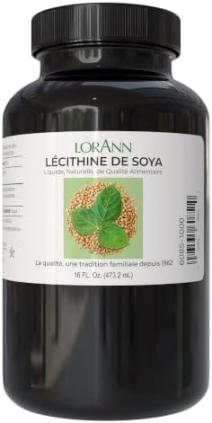 LorAnn Natural Liquid Soy Lecithin, 4 Ounce
