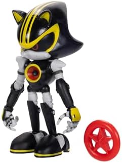 Sonic the Hedgehog 4-inch Metal Sonic 3.0 Action Figure with Red Star Accessory. Ages 3+ (Officially licensed by Sega)