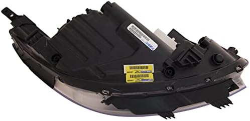 Headlight CAPA Certified Left Driver Compatible with 2018-2023 KIA Rio 5 Sedan and Hatchback