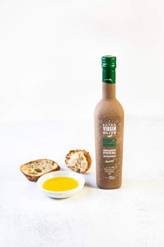 Castillo de Canena Organic Extra Virgin Olive Oil, 500 Milliliters | 16.9 Ounces, Cold Pressed, From Spain, Biodynamic, 100% Environmentally Sustainable, Picual