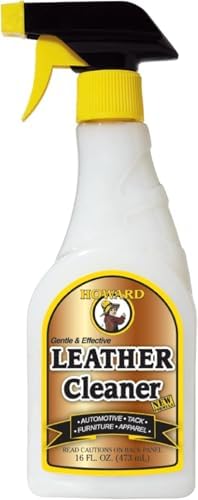 Howard Products LTC016 Leather Cleaner, 16 oz, Clear