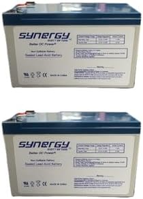 12 Volt 9.0 AmpH SLA Replacement Batteries Compatible with Razor MX350 Dirt Rocket 28% Longer Run Time Than the Original
