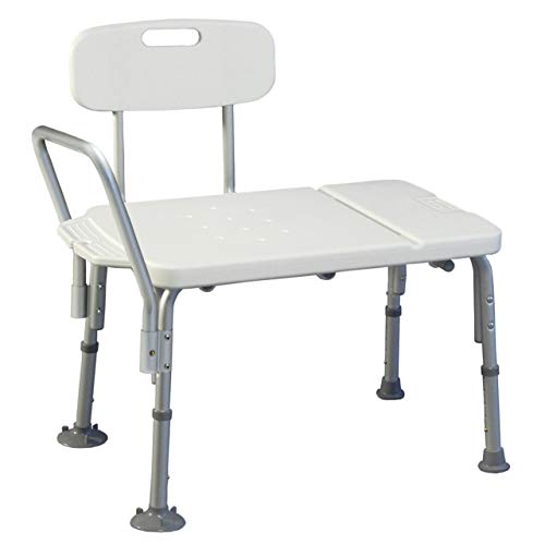 Graham-Field 7929-1 Lumex Heavy Duty Tub Transfer Bench & Shower Chair, 400 lb. Weight Capacity