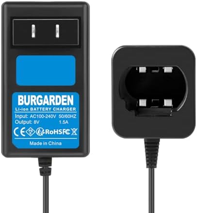 8V Charger Compatible with Dewalt DCB080 DCF680N1 | DW4390 DCF682 DCF680N2 DCF680G2 DCB095 Fit for Dewalt 8v Pod Style Li-Ion Battery