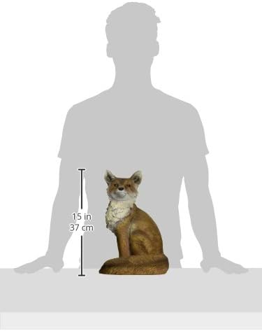 Design Toscano Fabian, the Flamboyant Fox Garden Statue