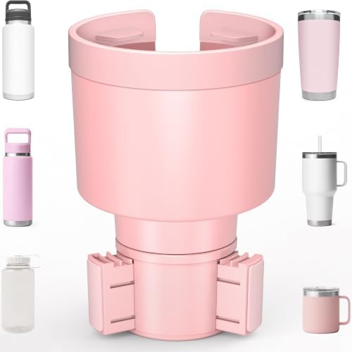 SEVEN SPARTA Car Cup Holder Expander for 32-40oz Large Bottles & Tumblers