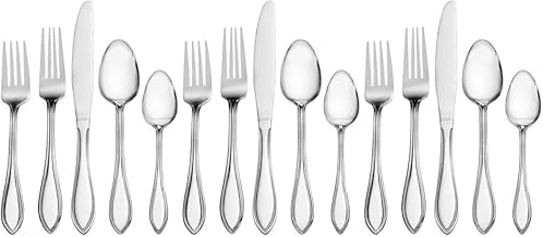 Pfaltzgraff Beckham 20-Piece Stainless Steel Flatware Set, Service for 4