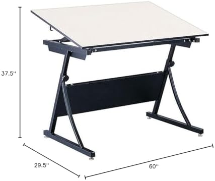 Safco Table Top, 60 x 37.5 Inches (3948)