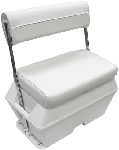 Wise 8WD159-784 Swingback Cooler Seat, 50-Quart, Cuddy Brite White