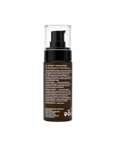 Medik8 C-Tetra - Balancing Vitamin C Serum For Face - Smooths Fine Lines and Wrinkles - Face Serum with Squalane - Vegan and Gluten Free - 1.0 oz | 7% Vitamin C, squalane for hydration, vitamin E antioxidant, lightweight