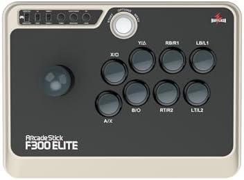 MAYFLASH Arcade Stick F300 Elite with Sanwa Buttons and Sanwa Joysticks for Switch/Switch 2, Xbox Series S/X, Xbox One, PS4, PS3, Windows, macOS