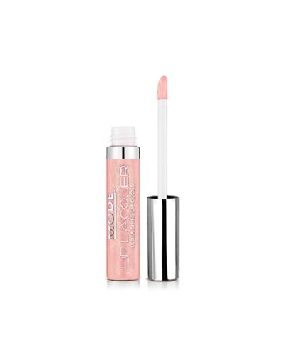 MODE Frosty Cotton Candy Pearly Pink Lip Lacquer Ultra Shine Lip Gloss IT'S A SIN Long Lasting Hydrating Creamy Color, Natural Moisturizing Skincare Fruit Oils, Cruelty Free, Vegan