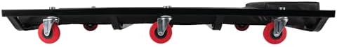 Performance Tool W85005 40 in. 6-Caster Rolling Shop Creeper | Automotive mechanics creeper with adjustable headrest. Heavy duty steel frame. Padded