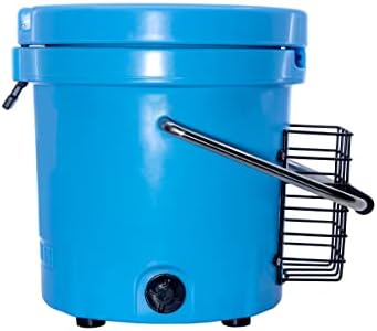 Mammoth Live Bait Bucket, Insulated Bait Bucket with 10 Quart Capacity, Great for Daily Trips and Fishing Tournaments