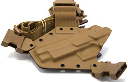 Kenai Chest Holster for a SIG P226/MK25, Right Hand, Mas/Grey-Coyote Tan