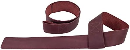 Hide & Drink, Set of 2 Lifting Wrist Straps, Bodybuilding, Sports, Gym, Fitness, Accessories, Strenght Training, Full Grain Leather, Handmade
