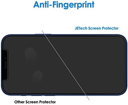 JETech Screen Protector for iPhone 12 mini, 3-Pack | HD Clear, Face ID Compatible, Anti-Scratch Glass