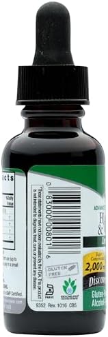 Natures Answer Black Walnut and Wormwood 1 oz 30mL 200mg. Extract, Liquid,promotes digestion,Vegetable Glycerin And Purified Water