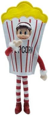 LovelfStory Christmas Sweet Popcorn Elf Doll Accessories Clothes