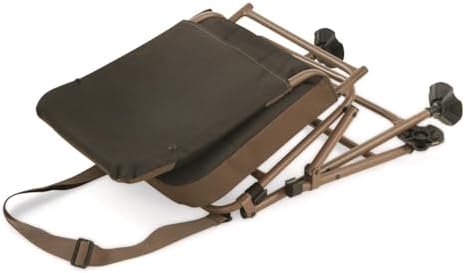 Guide Gear Huntrite 360 Swivel Hunting Blind Chair, 300 Pound Capacity, Folding, Lightweight, Portable, Padded Cushion Hunting Seat