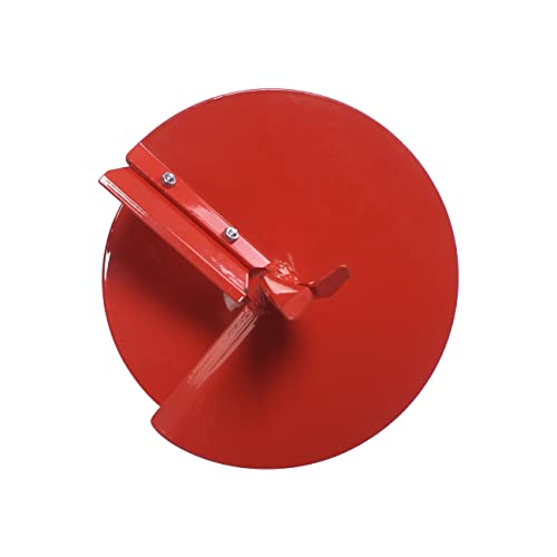 THUNDERBAY 14 Inch Diameter 36 Inch Long Earth Auger Bit with Fishtail Point and Patent Shock Spring