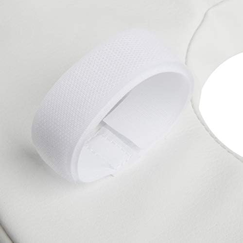 Essential Medical Supply Foam Padded Toilet Seat Cushion Riser with Hook and Loop Attachment for Toilet Seat and Washable Vinyl Cover, 2"