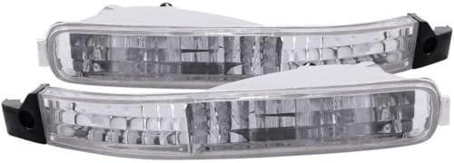 ANZO USA 511007 Clear Lens Front Bumper/Turn Signal Light Set