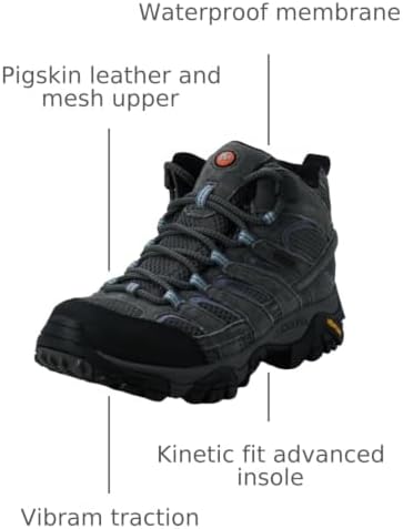 Merrell Women's Moab 2 Mid Waterproof Hiking Boot