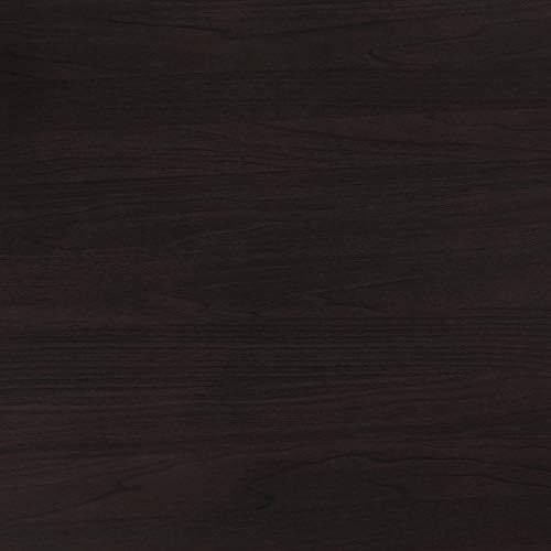 Furinno Turn-S-Tube No Tools 3-Tier Entertainment TV Stands, Dark Cherry and Black