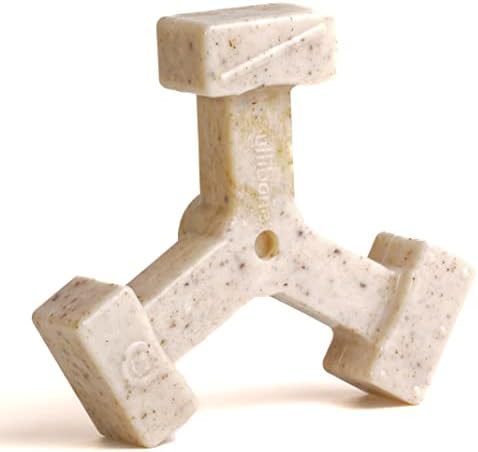 Bullibone Nylon Dog Chew Toy Spin-a-Bone - Interactive Dog Toy, Triggers Natural Instincts, and Improves Oral Health