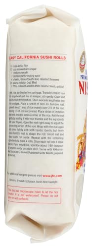 Nishiki Premium Rice, Medium Grain,15 Pound (Pack of 1)
