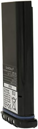 BP252 2000mAh 7.4V Two Way Radios Replacement Battery Compatible with Icom Handheld Marine Radio IC-M36 IC-M34 BP-252