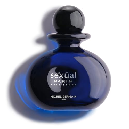 Michel Germain Sexual Paris Pour Homme Eau de Toilette Spray Cologne, Top Notes of Cardamom, Chardonnay Mandarin, Sage, Warm & Tempting Gift for Men