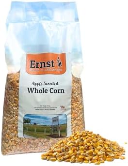 Ernst Grain & Livestock Whole Corn – Perfect Feed for Deer, Squirrels, Chickens, Ducks, Rabbits, Geese, and More! (46 Pound)