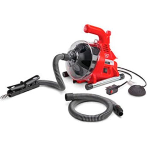 Ridgid GIDDS-813341 34963 K-30 AUTO-CLEAN Sink Machine with MAXCORE 50 1/4 Inch Inner Core Cable and AUTOFEED Control