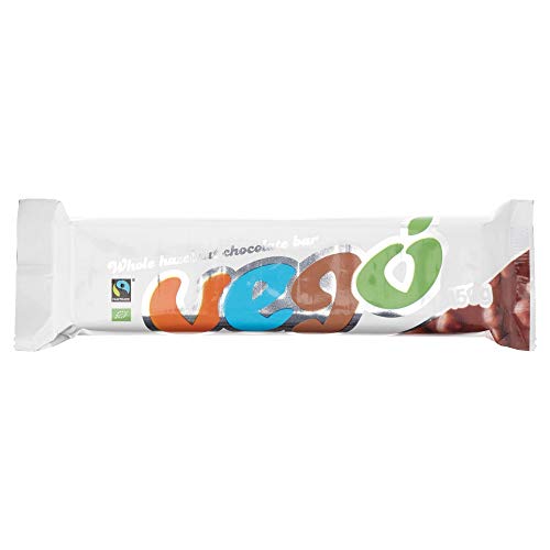 VEGO Organic Hazelnut Chocolate Bar, 150 GR