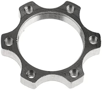 Yiju 34MM Bike Freewheel Threaded Hub Disk Disc Brake Rotor Adapter 6Bolt