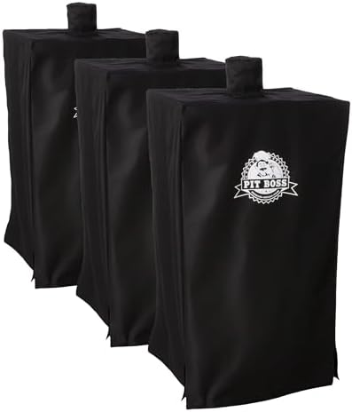 Pit Boss 5-Series Wood Pellet Vertical Smoker Cover, Black
