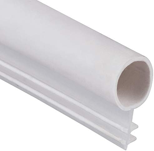 Window Weatherstrip Seal 5/16" Bulb Bubble Kerf Mount 4 Colors & 6 Length Options (500', White)