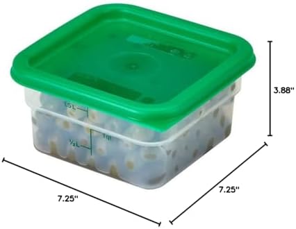 Cambro 2Sfspp190, 2 Qt Polypropylene Food Storage Container - Camsquare