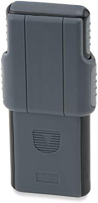 Carson MiniBrite LED Lighted Slide-Out Aspheric Magnifier with Protective Sleeve (PO-55), 5X, Gray