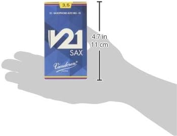 Vandoren SR813 Alto Saxophone V21 Reeds Strength 3; Box of 10